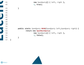 Implementing a Custom Search Syntax using Solr, Lucene, and Parboiled