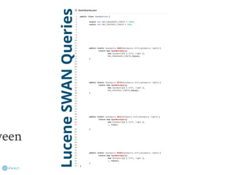 Implementing a Custom Search Syntax using Solr, Lucene, and Parboiled