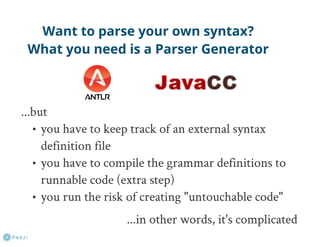 Implementing a Custom Search Syntax using Solr, Lucene, and Parboiled