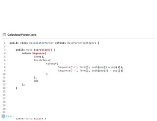 Implementing a Custom Search Syntax using Solr, Lucene, and Parboiled