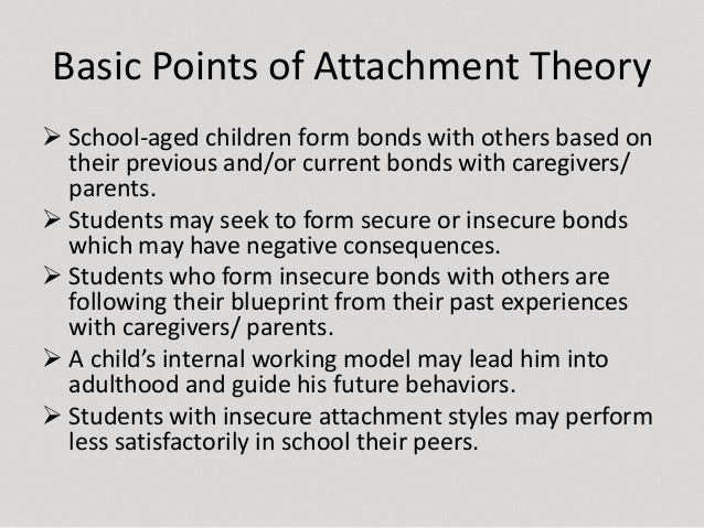 attachment theory