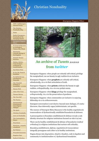 Johnboy musings part1a