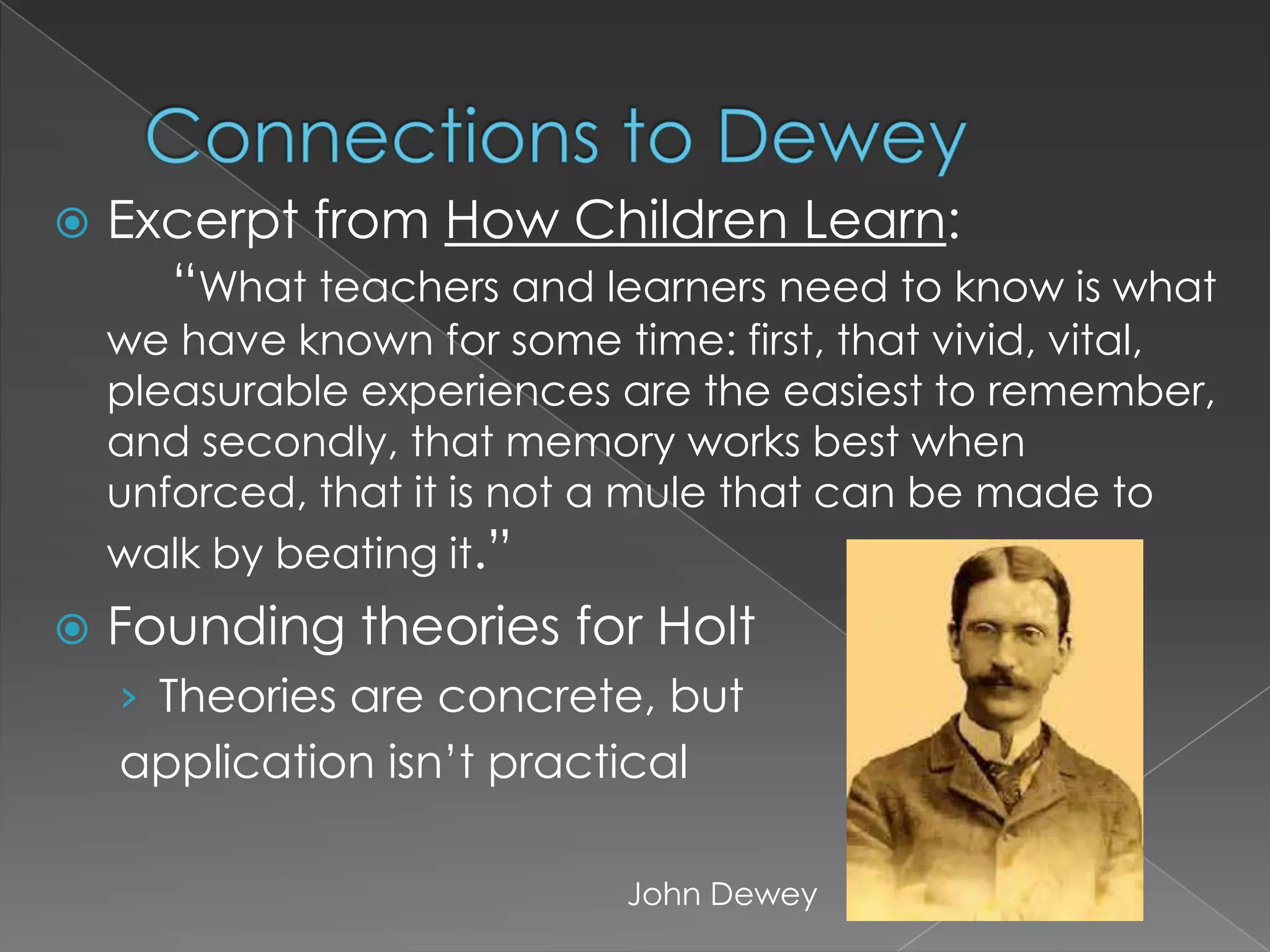 John Caldwell Holt PPT John caldwell holt ppt