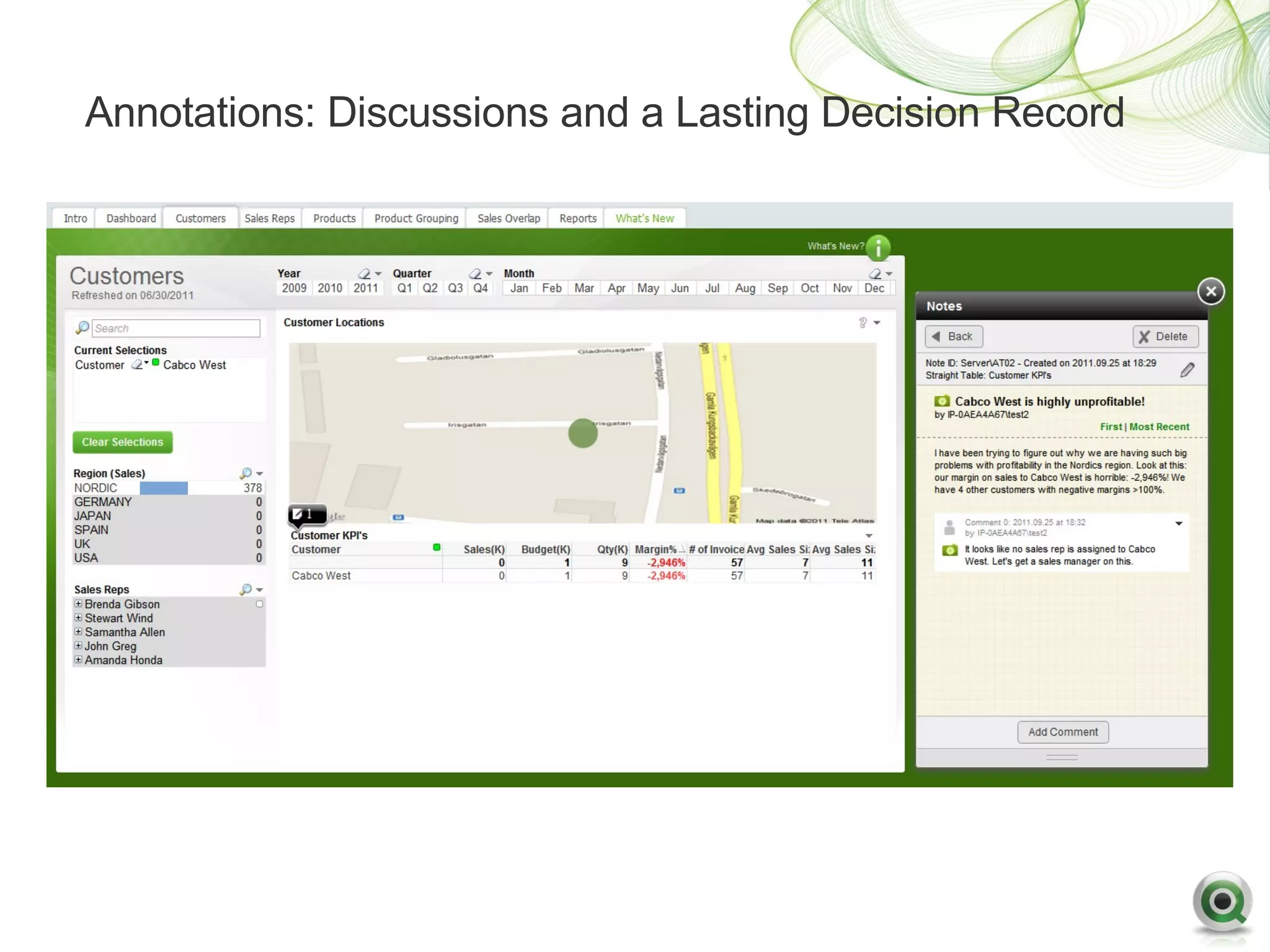 Annotations: Discussions and a Lasting Decision Record
 