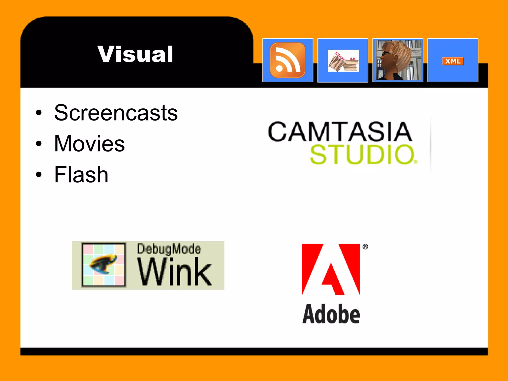 Visual Screencasts Movies Flash 