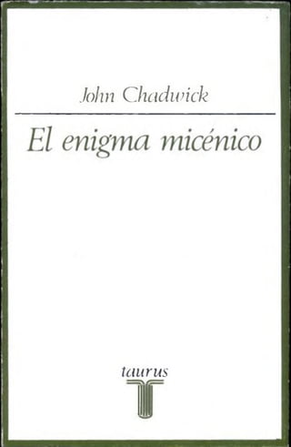 John Chadwick
taurus
 