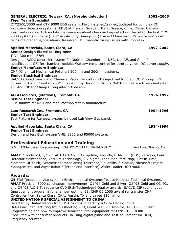3 page resume arch times com