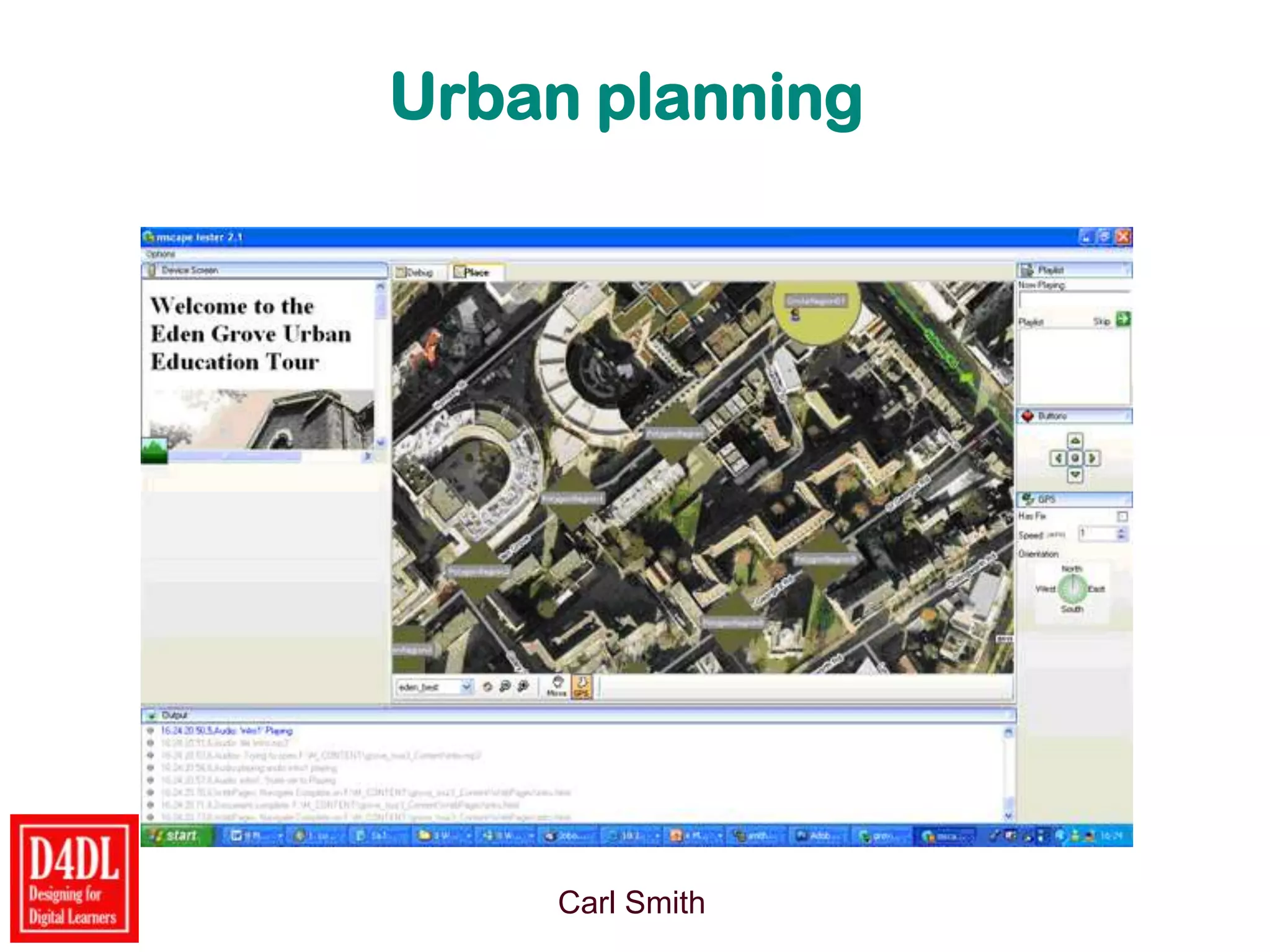 Urban planning
Carl Smith
 