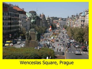 Wenceslas Square, Prague 