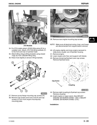 John deere 260 skid steer loader service repair manual