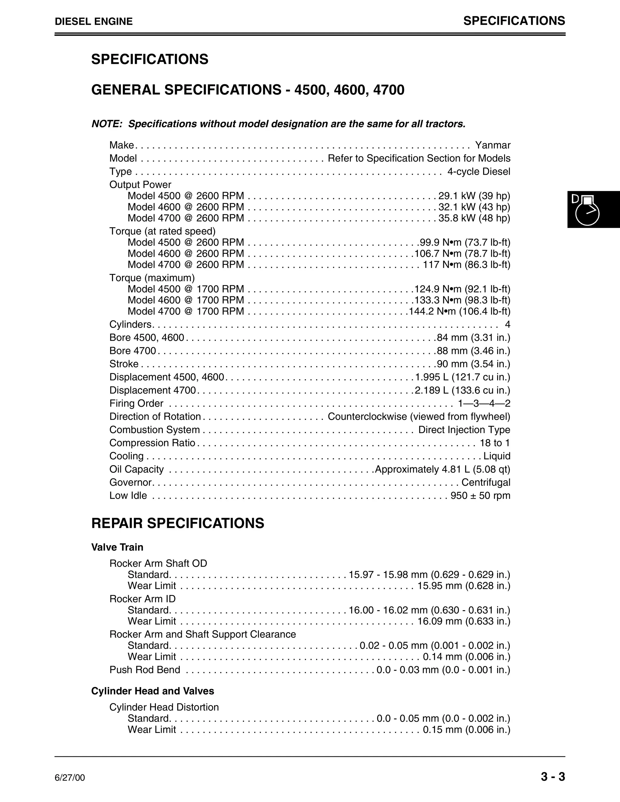 John Deere 4500, 4600, 4700 Tractors Technical Manual TM1679 - PDF File ...