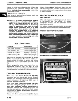 PDF John Deere 6090MC To 6110RC Tractor Diagnostic, Operation and Test Manual TM