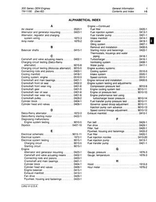 John deere 6 329 d oem engine service repair manual | PDF