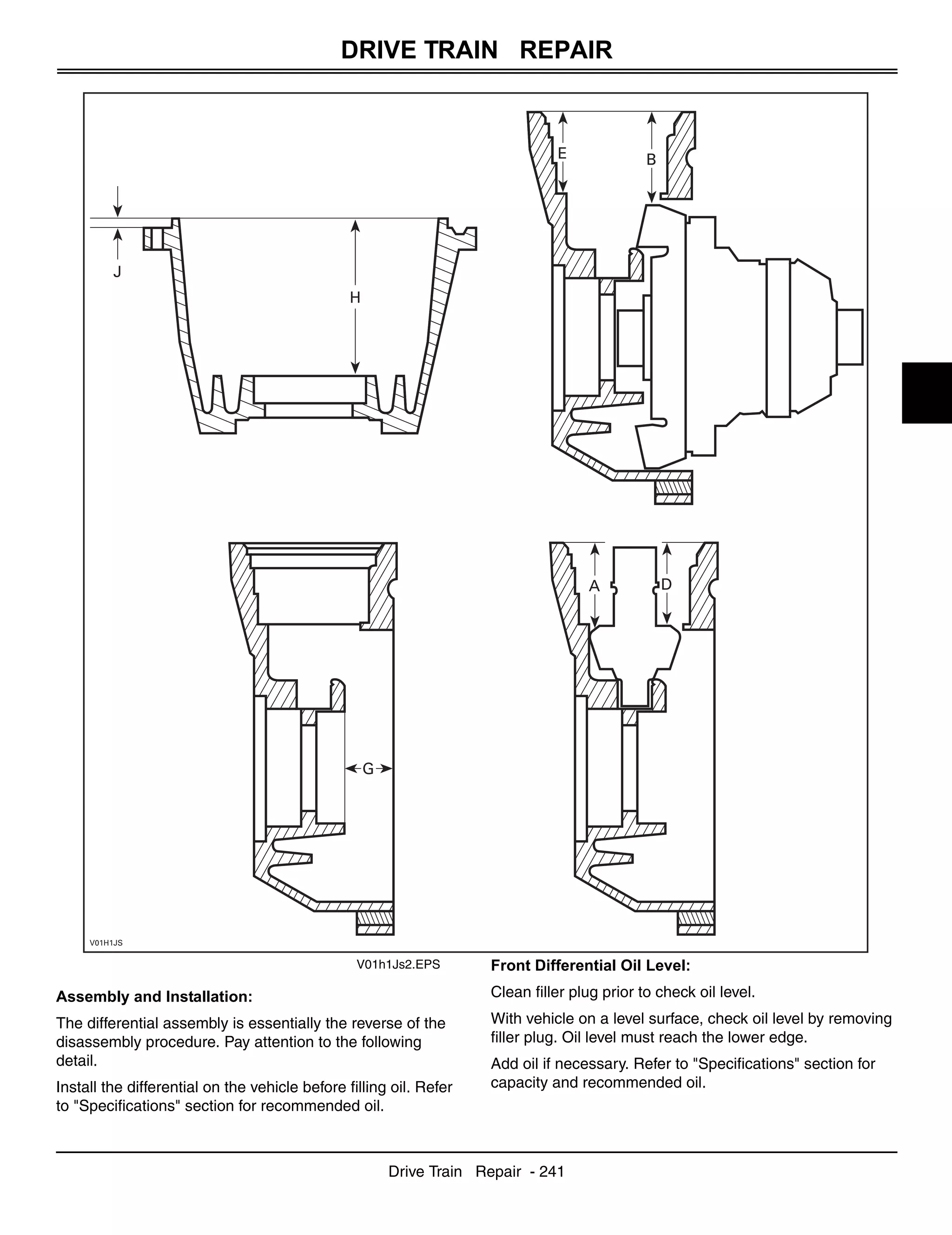 John Deere ATV 500, ATV 500EX, ATV 500EXT Buck Utility Service Manual