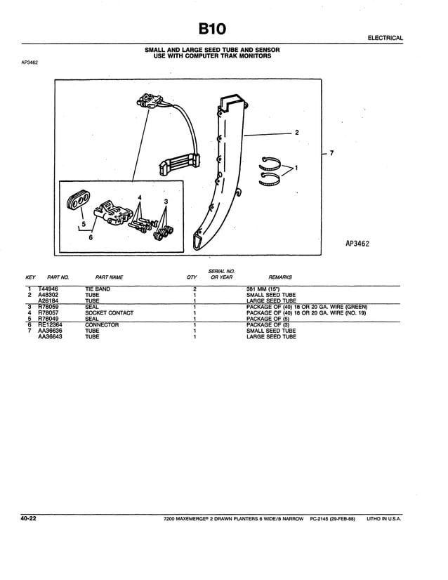 John deere 7200 parts catalog PDF