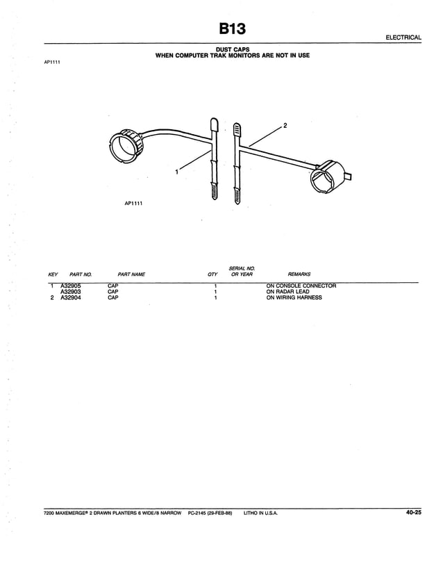 John deere 7200 parts catalog PDF