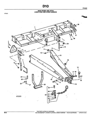 John Deere 7200 Planter Parts