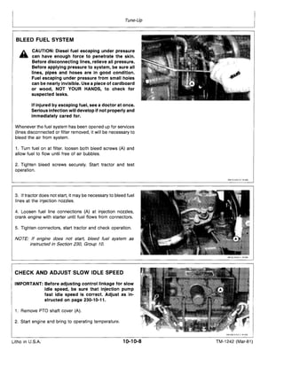 John deere 750 tractor service repair manual