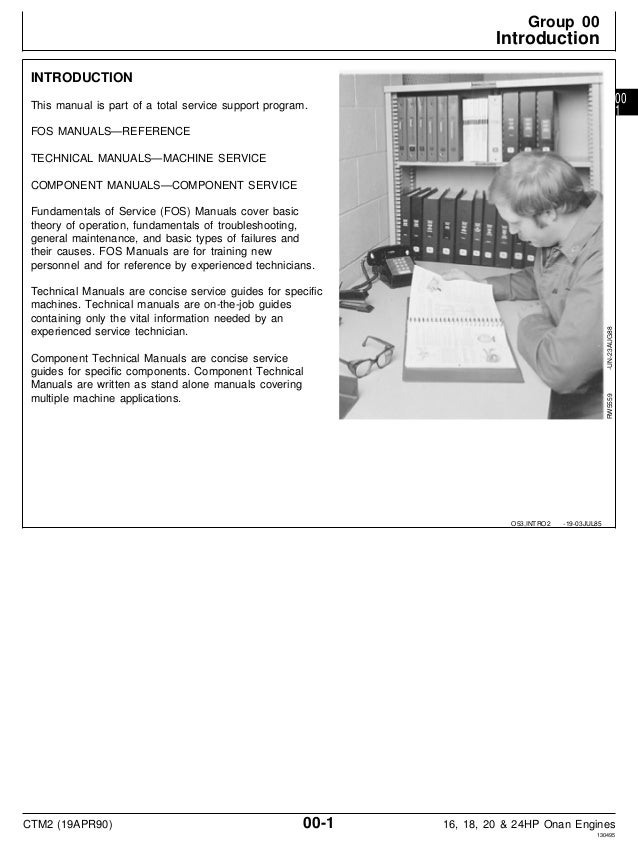 Onan 18 HP engines Technical Service Shop Overhaul Repair Manual Onan 18 HP engines Technical Service Shop Overhaul Repair Manual