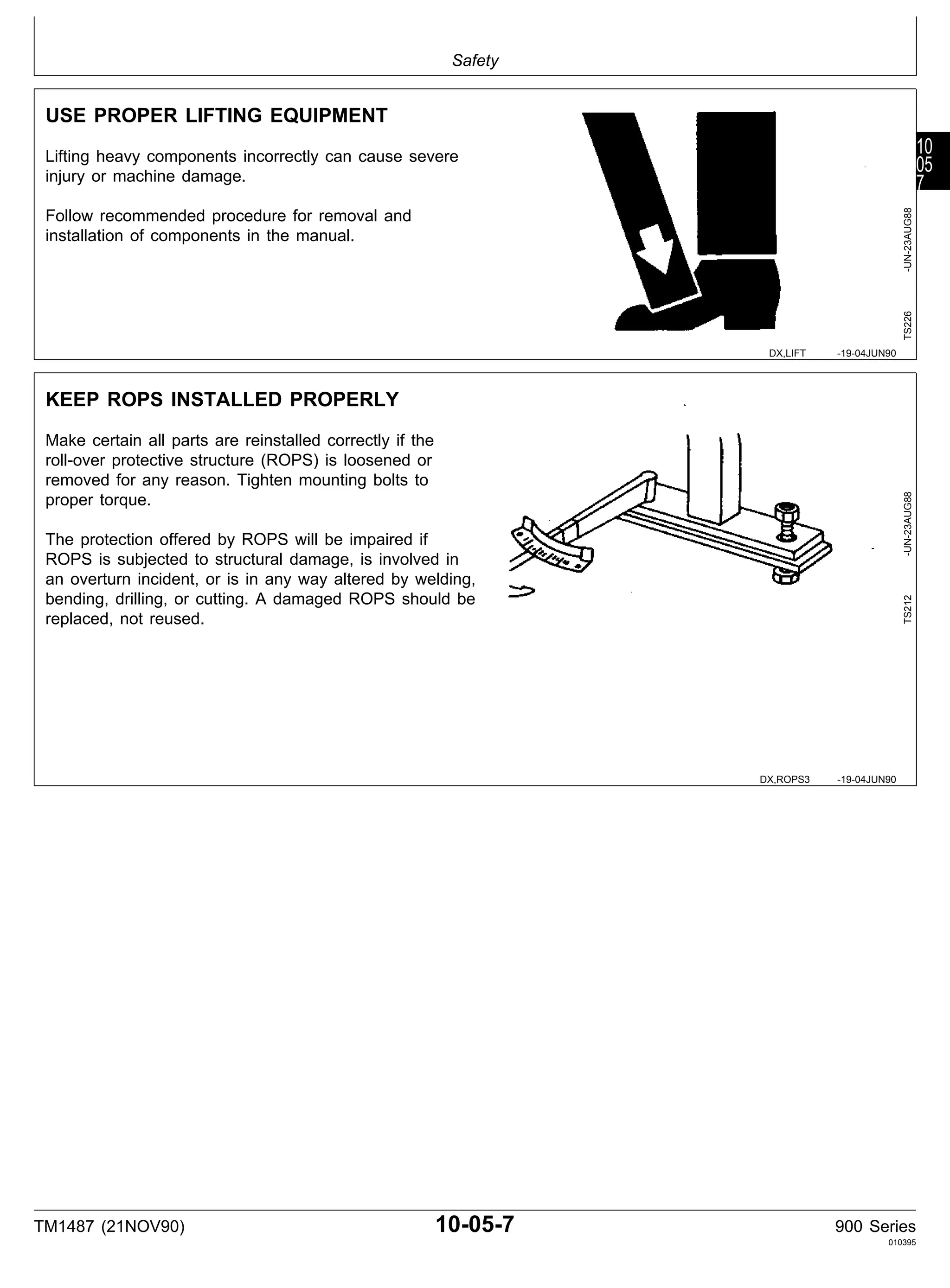 John deere f915 front mower service repair manual | PDF
