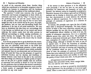 John dewey   experience and education - chapter 3