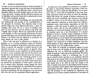 John dewey   experience and education - chapter 3