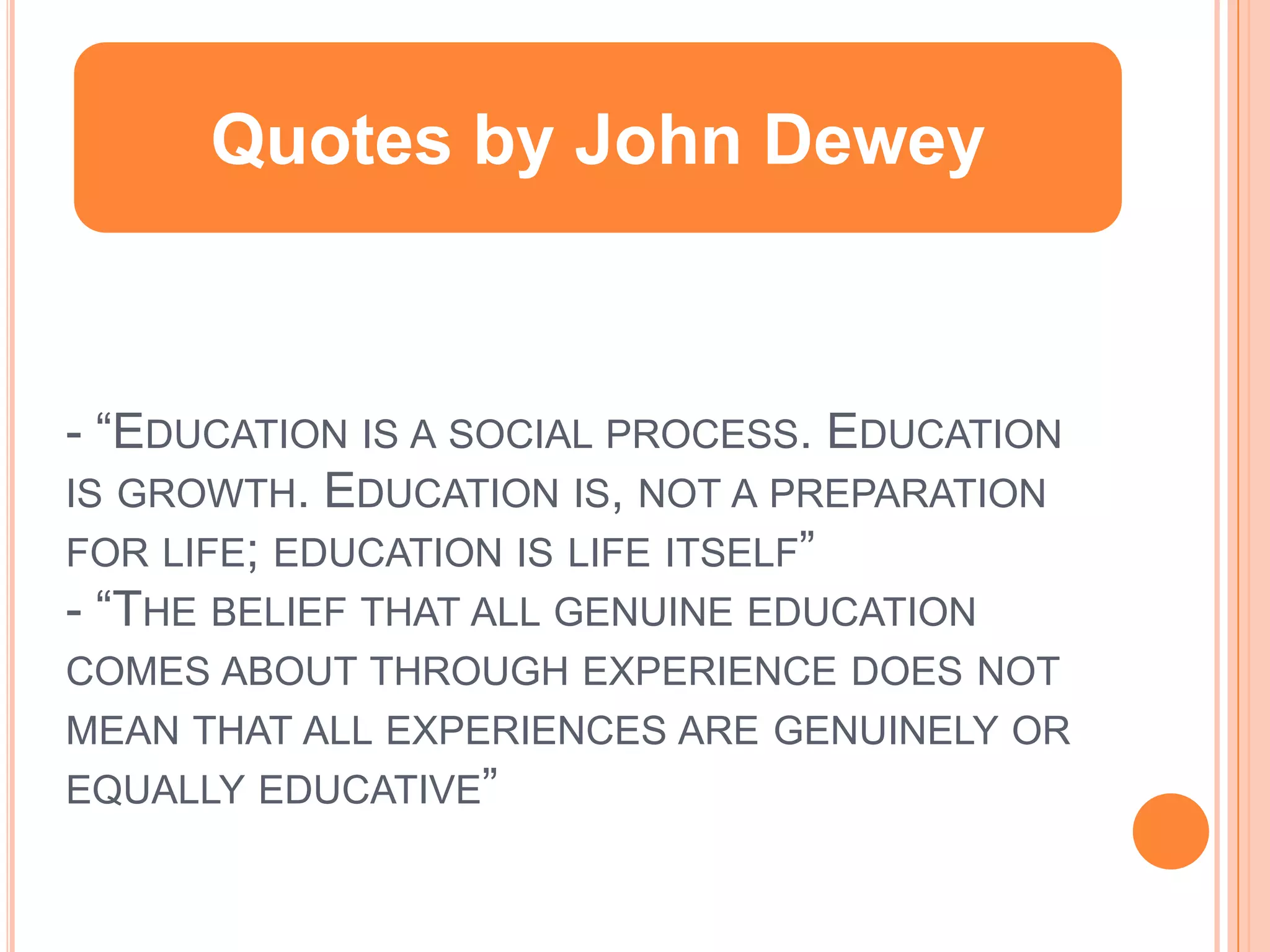John Dewey Powerpoint
