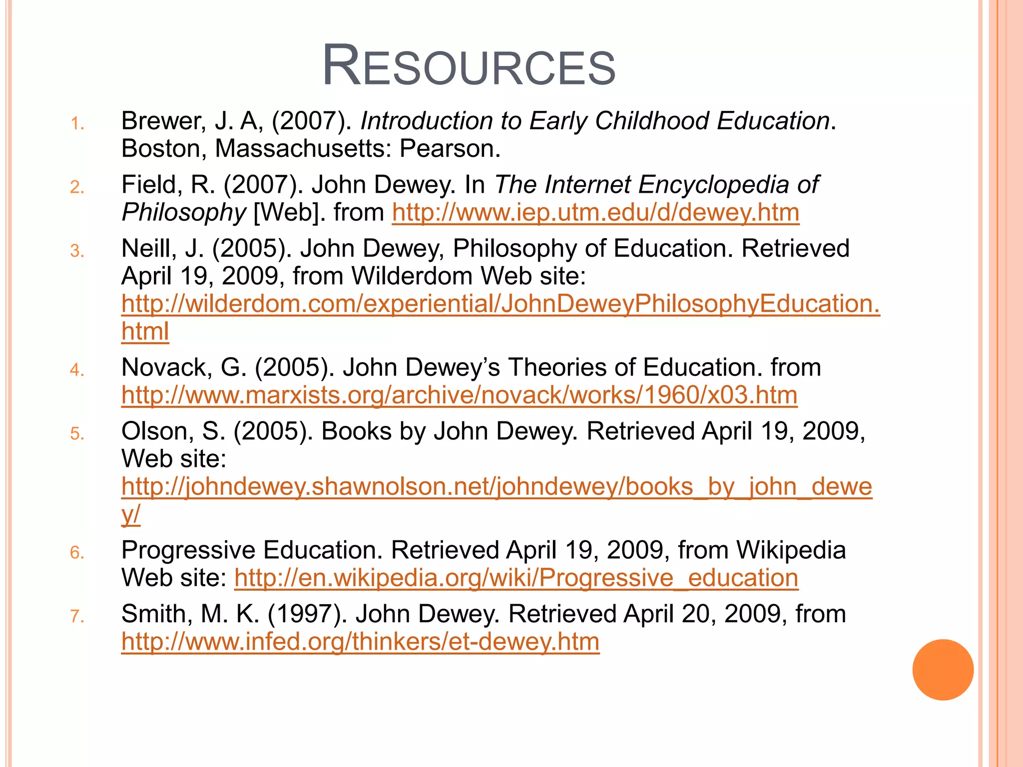 John Dewey Powerpoint