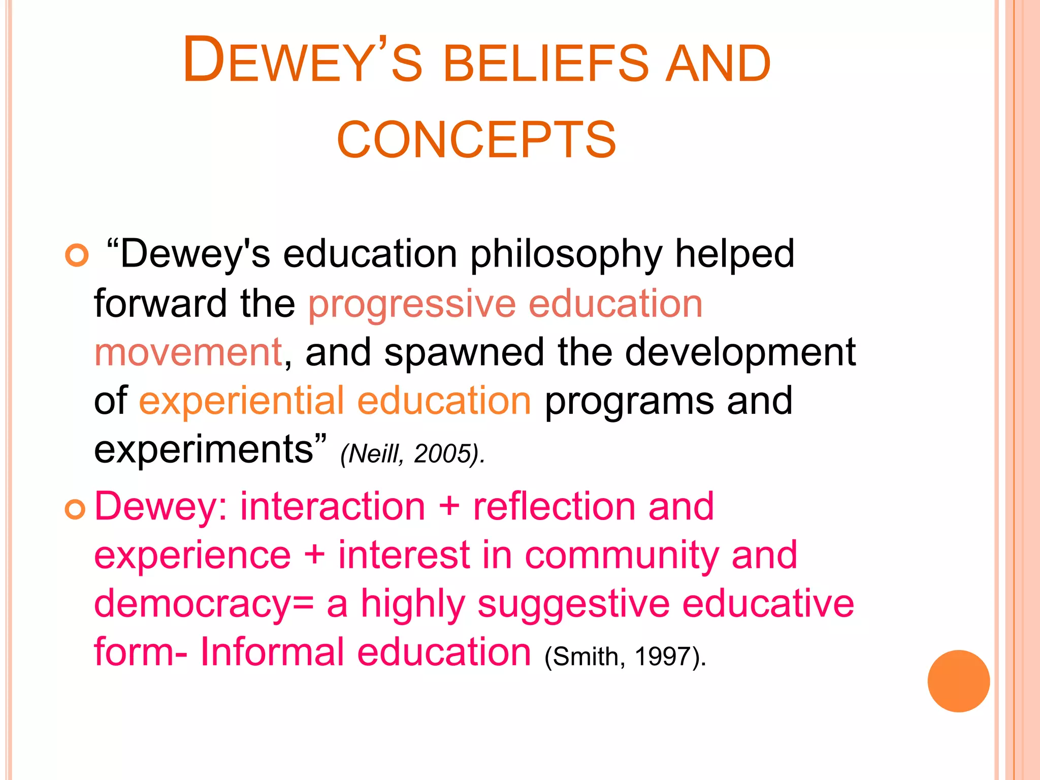 John Dewey Powerpoint