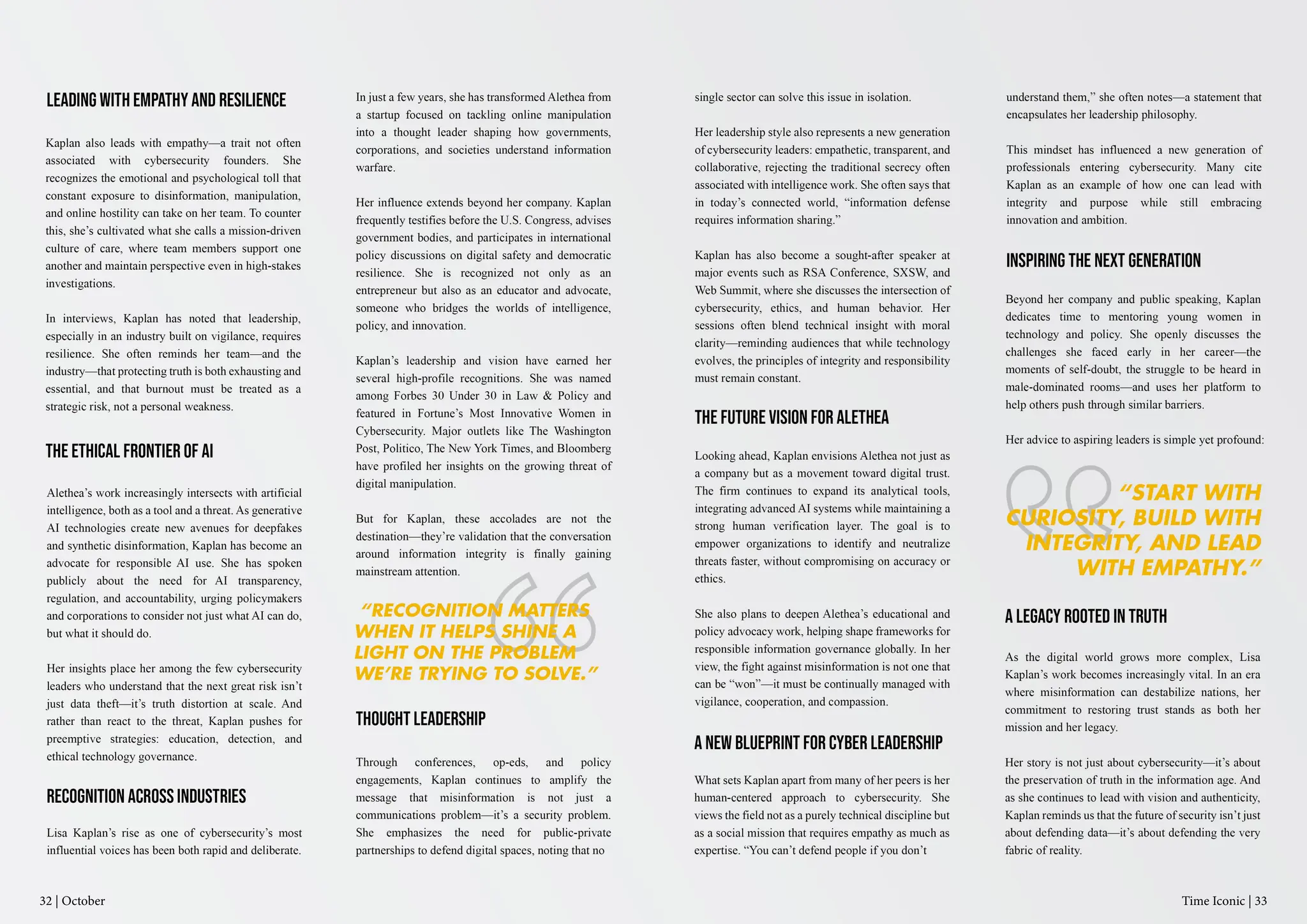 32 | October Time Iconic | 33