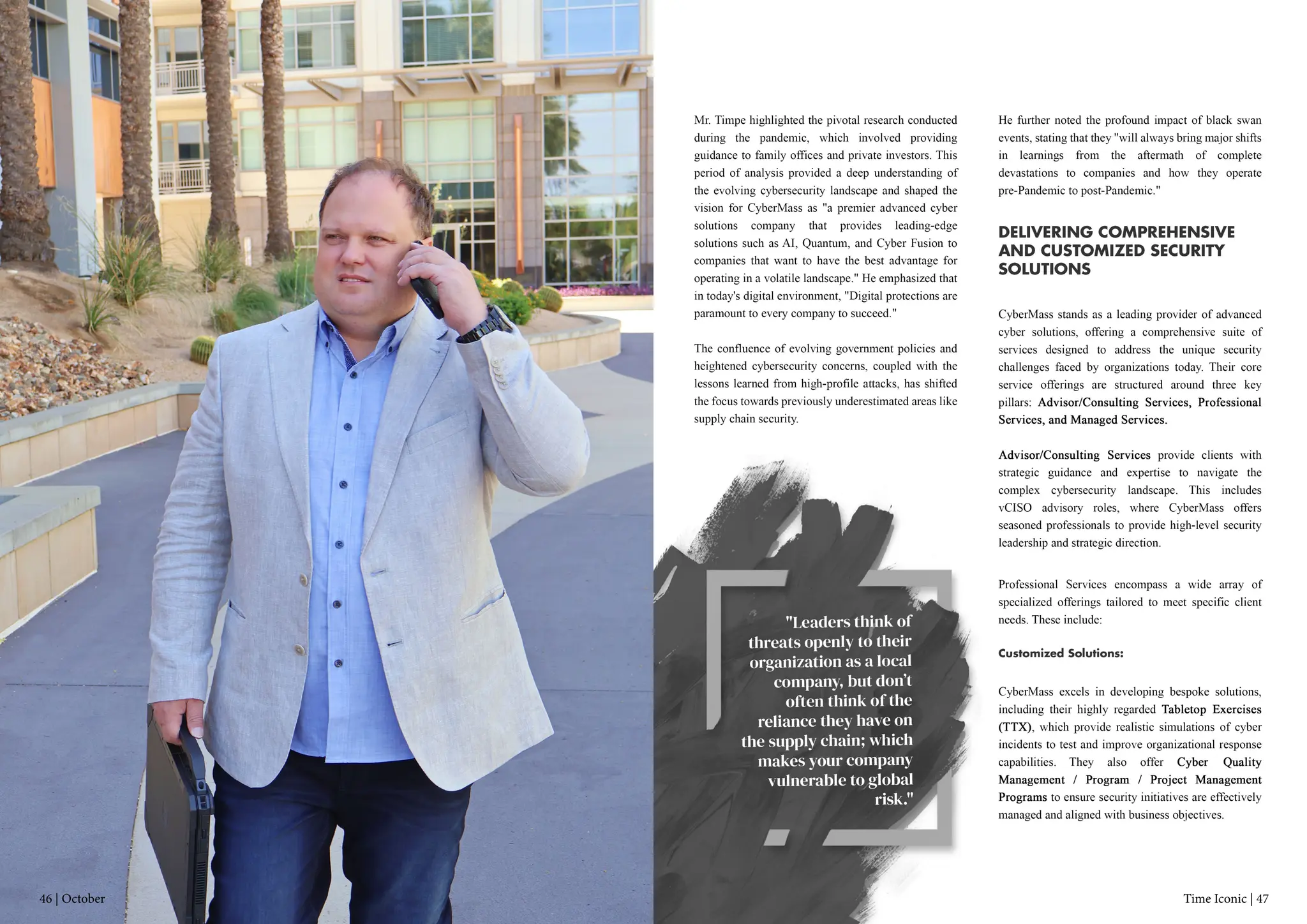 Time Iconic | 47
46 | October