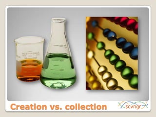 Creation vs. collection