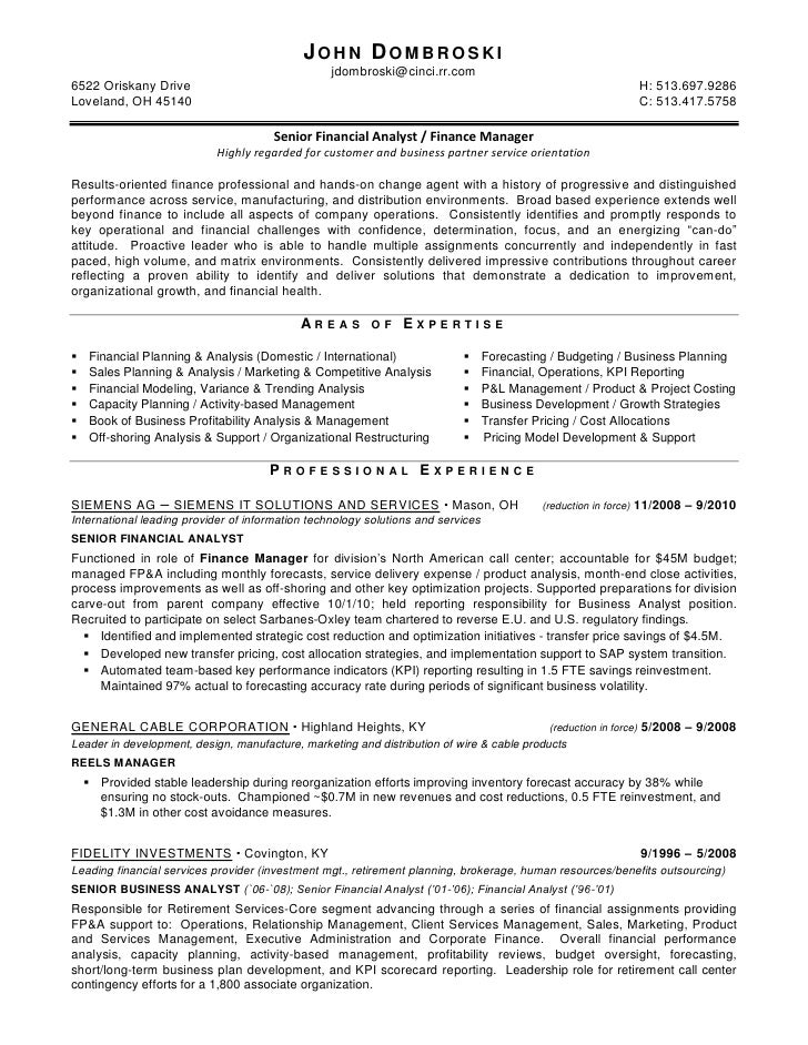 john dombroski resume
