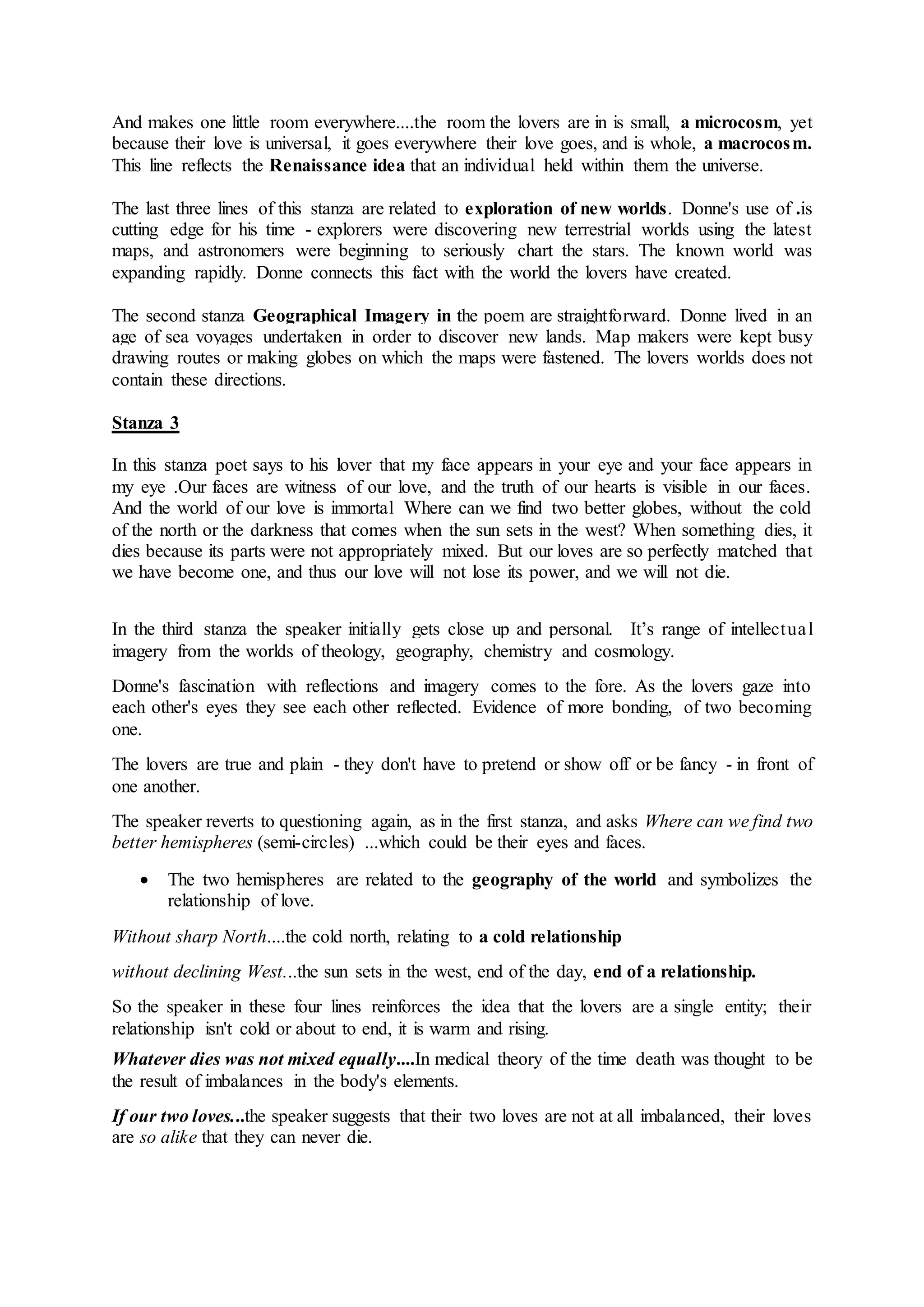 the good morrow | DOCX