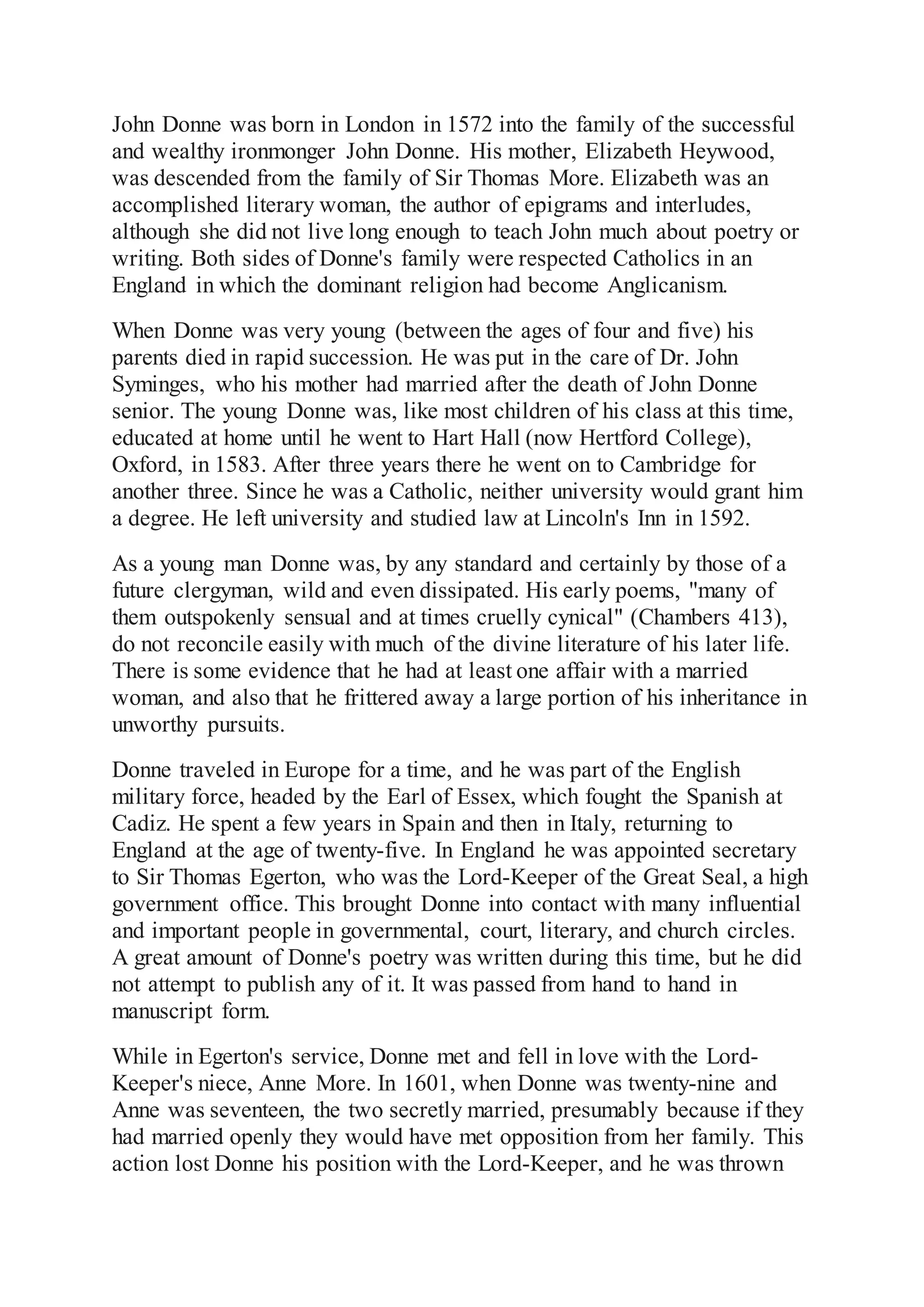 John donne2 | DOCX
