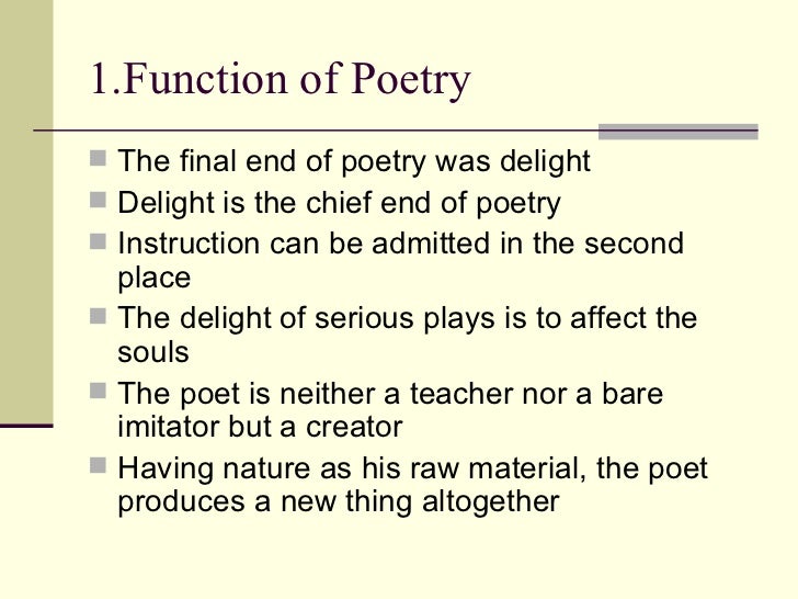 Dryden S Views On The Nature Of Poetry Dryden S Views On The Nature Of Poetry