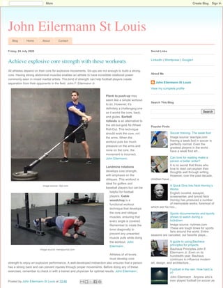 Achieve explosive core strength with these workouts | PDF