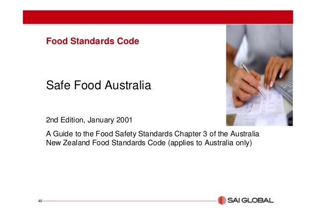Food Safety Legislation - John Fallon