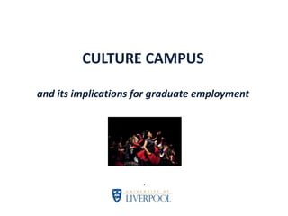 CULTURE CAMPUSand its implications for graduate employment ‘ 