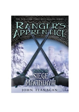John flanagan   rangers - ordem dos arqueiros 6 - cerco de macindaw