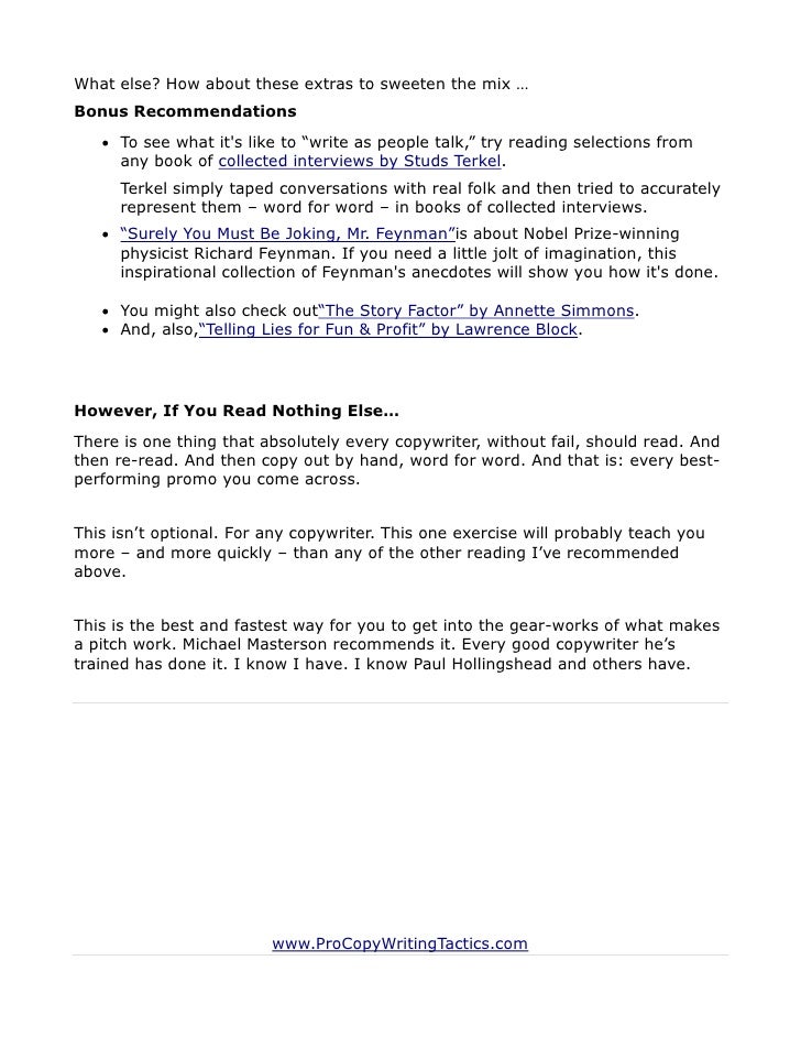 Web copywriting tips picture