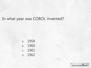 “VLB” – one of the early video cards standards – is an acronym for what?Vesa Local BusVesuvius Logic Board Vera Louise BrownVision Land Browser