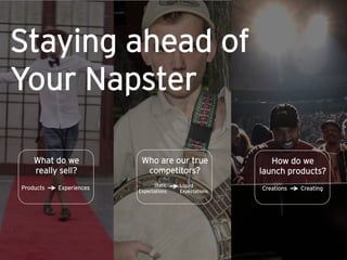 Staying Ahead of Your Napster: Kellogg School of Management, November 2017
