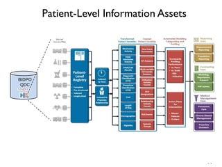 - -
Patient-Level Information Assets
BIDPO
QDC
 