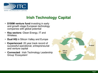 Irish Technology Capital-European Technology Venture Fund - John Hartnett - Stanford-Jan 4 2010