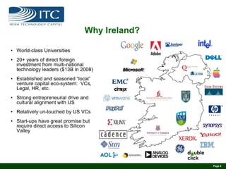 Irish Technology Capital-European Technology Venture Fund - John Hartnett - Stanford-Jan 4 2010