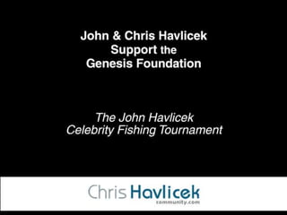 John havlicek Celebrity Fishing Tournament