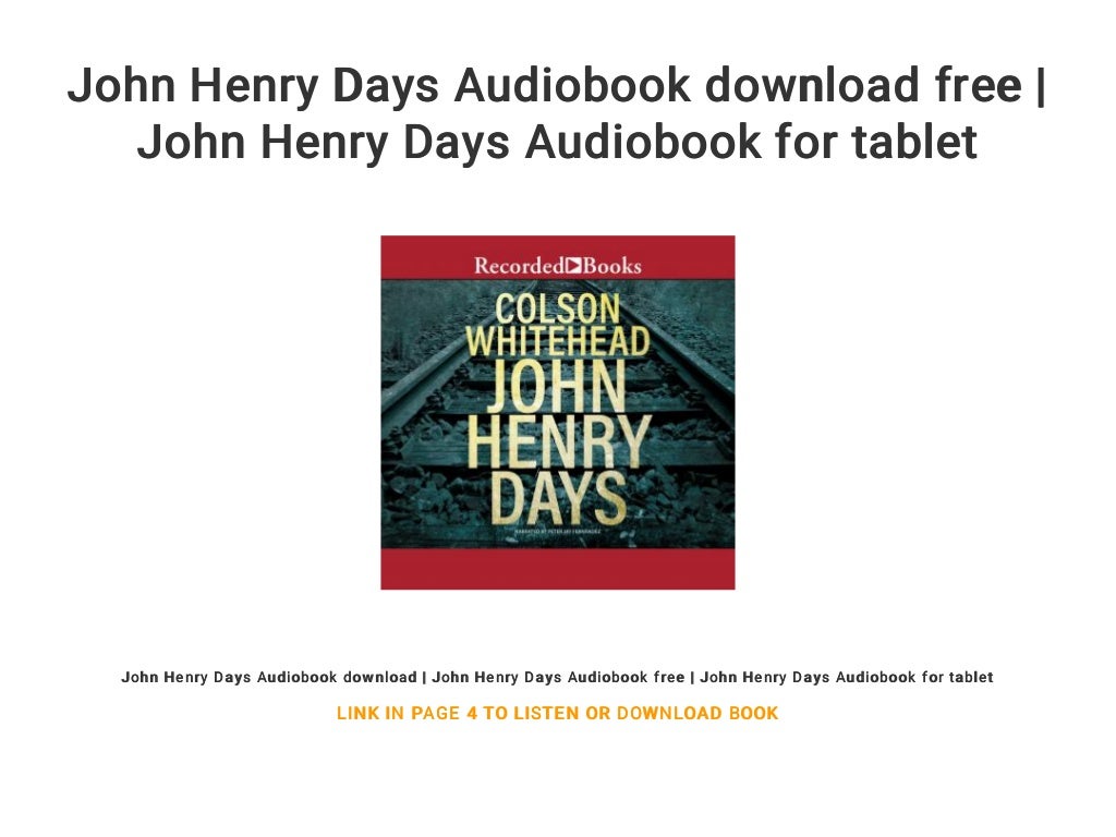 john henry days book john henry days book
