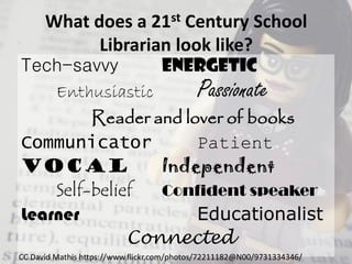 What it is like to be a School Librarian | PPT