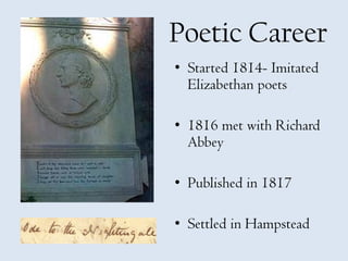 John Keats Powerpoint